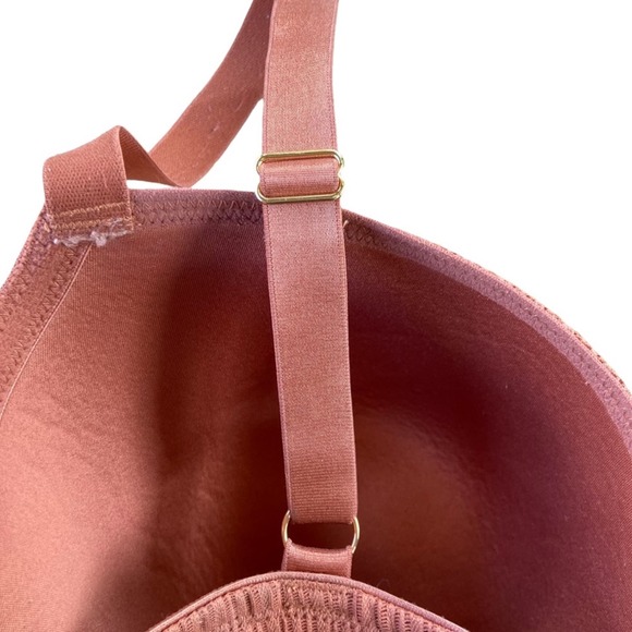 ThirdLove Everyday Lace T-shirt Bra In Copper Size 38F - Picture 7 of 10